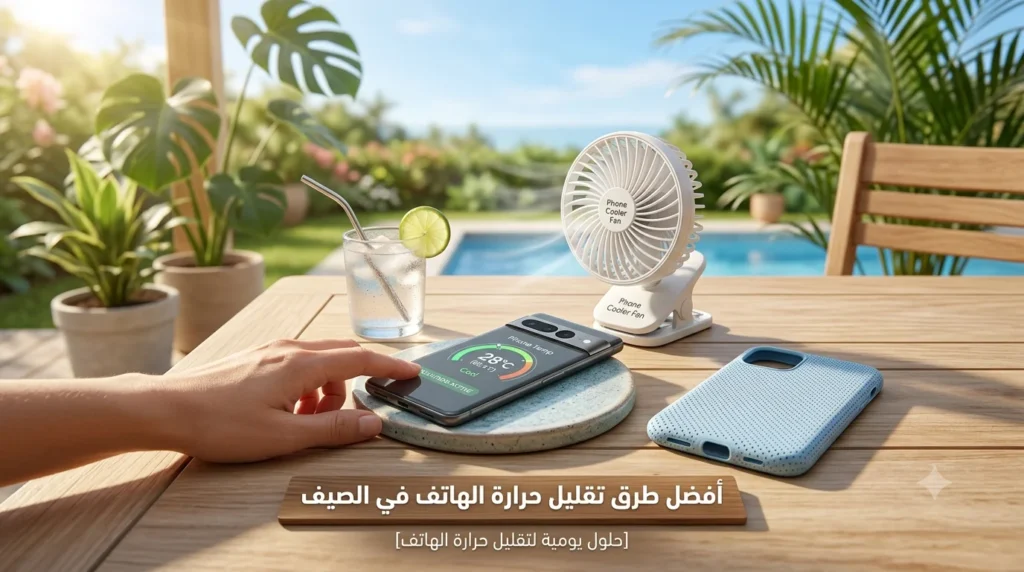 أفضل طرق تقليل حرارة الهاتف في الصيف