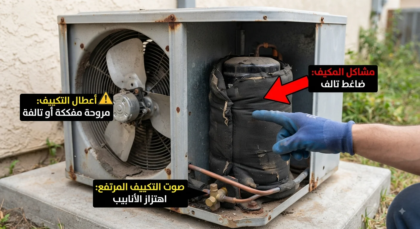 لماذا يصدر التكييف صوتًا مرتفعًا أثناء التشغيل؟